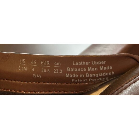 Naturalizer Bay Weatherproof Bootie Brown Leather Womens Size 6.5M Fall Winter - Picture 8 of 9